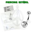 Double-jewelled Belly Bar (STERILE)