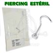 Nose Stud with jewel (STERILE)