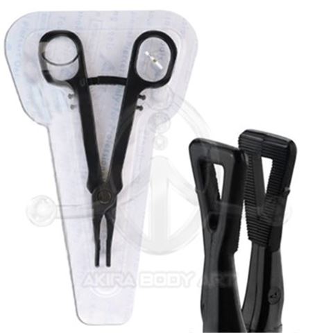 Closed triangular disposable forceps (STERILE)