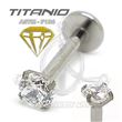 Labret  titanio ROSCA INTERNA - JOYA