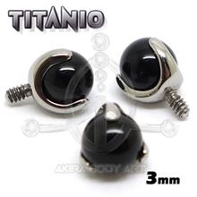 Replacement INTERNAL THREAD - BLACK BALL