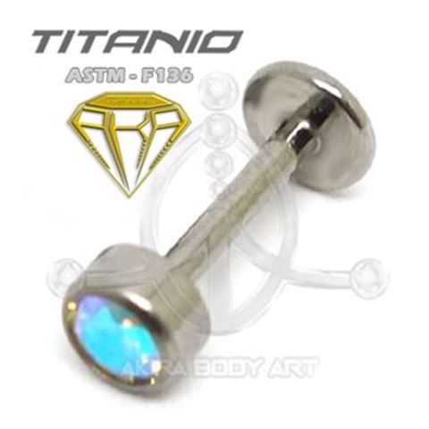Labret INTERNAL THREAD - JEWEL