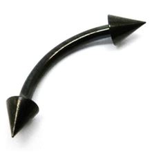 Micro-curved Barbell with cones