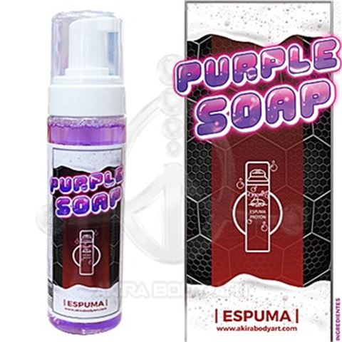 PURPLE SOAP in Foam