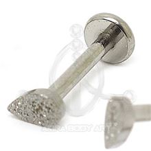 Labret Lágrima joyas (Rosca interna)