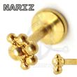Labret Balls Gold (Internal Thread)