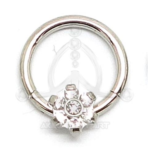 Septum JOYA engarzada con bisagra