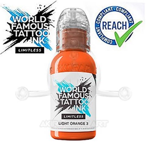 World Famous Limitless LIGHT ORANGE 3