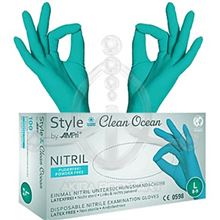 TURQUOISE Nitrile Gloves