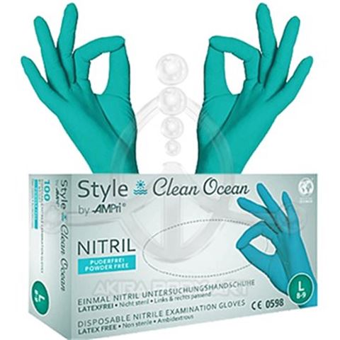 TURQUOISE Nitrile Gloves
