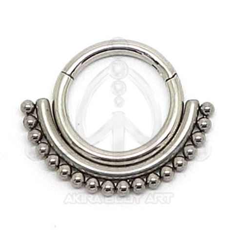 Segmented ring bar with balls