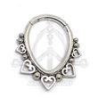 Segmented Hearts Hoop