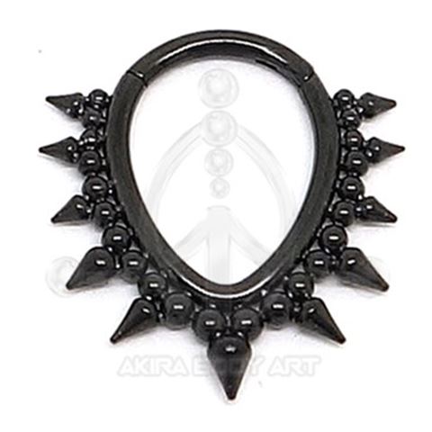 Segmented Ring CONES - BLACK