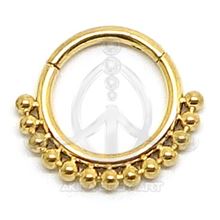 Segmented Ball Hoop - GOLDEN