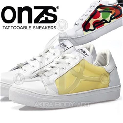 White Tattooable Shoes