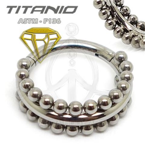 Segmented ring outer balls