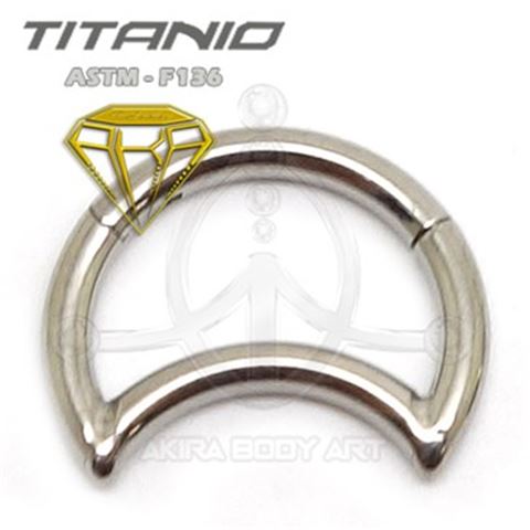 LUNA shape segmented hoop