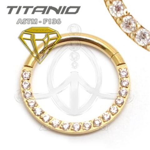 Aro segmentado joyas - ORO