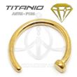 Aro de fácil inserción – Titanio ORO