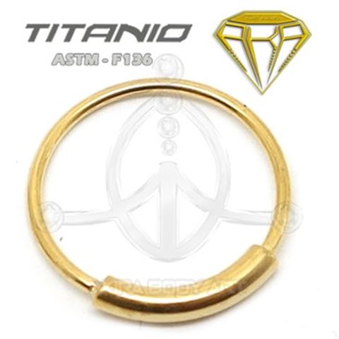 Aro Flexible Titanio Oro