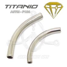 Titanium Banana Bar. internal thread