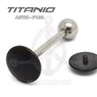 Barbell CHAPA Negra 1.6x16