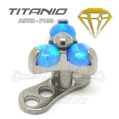 Microdermal Three Opals