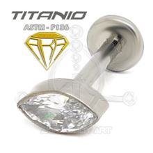 GLASS EYE Labret - Titanium