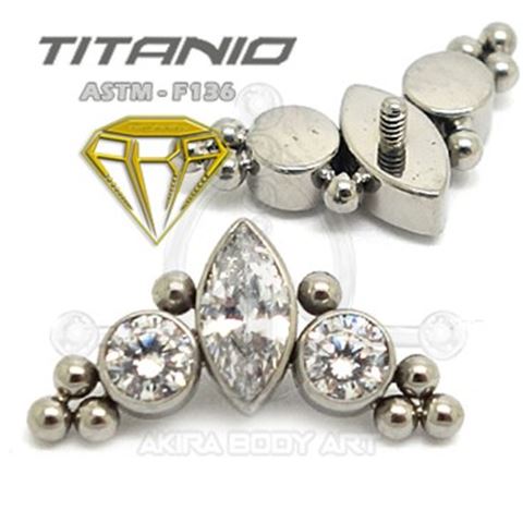 Repuesto JOYAS con Bolas - Titanio