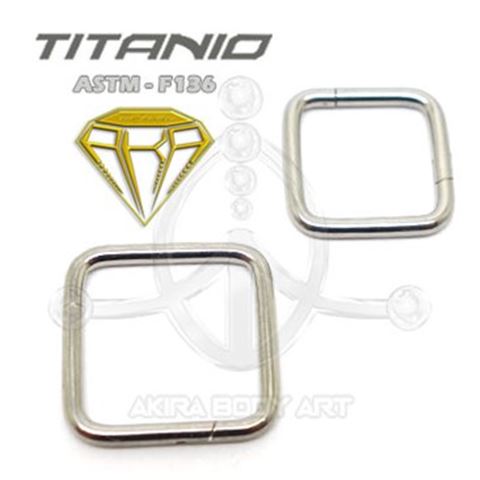 SQUARE segmented ring - Hinge