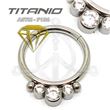 Segmented hoop balls and jewels - Hinge