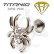 Labret SPIDER. internal thread