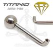 Barbell Bar Christina Titanium R. INTERNAL