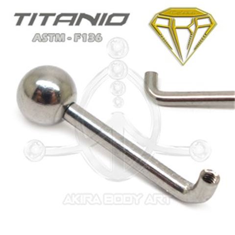 Barbell Bar Christina Titanium R. INTERNAL