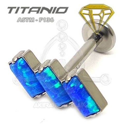 Labret Espejo JOYAS Azul