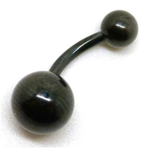 Banana de acero negro