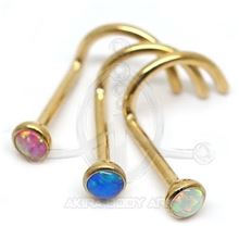Nostril Titanio Oro (PVD)