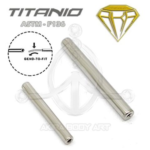 Barra PUSH-PIN con forma de Barbell