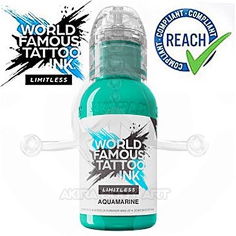 World Famous Limitless AQUAMARINE