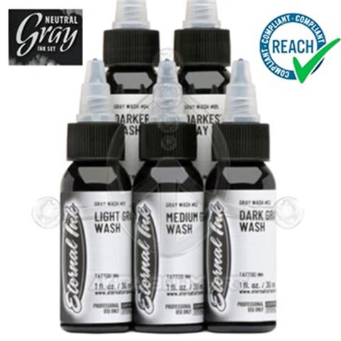 Eternal Ink Set – GRAY WASH (PRACTIC)