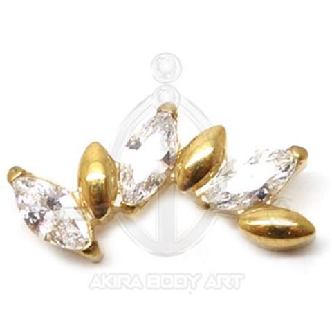 Replacement Jewelry and Ovals - Gold (pvd)