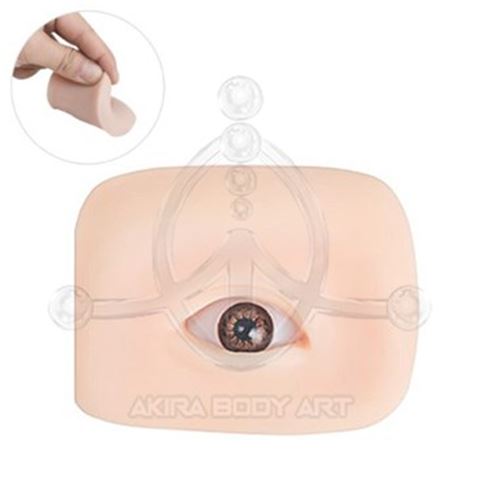 Ojo Silicona 3D para prácticas