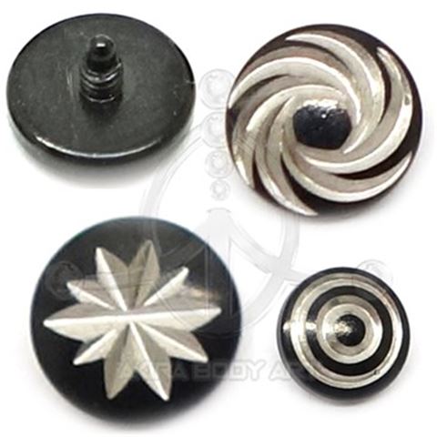 Steel Replacement - Various Designs (BLACK)