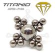 Replacement Pyramids-Balls (Titanium I. Thread)