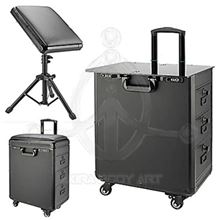 TRAVEL SUITCASE AND ARMREST 
