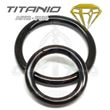 Segmented Hinge Ring BLACK - TITANIUM