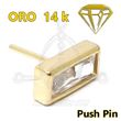 Replacement PUSH IN Jewel Ingot - 14K