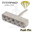 Repuesto PUSH PIN titanio - Barra Joyas