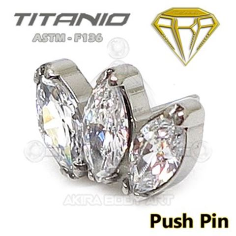 Repuesto 3 Pétalos - PUSH PIN