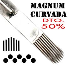 Curved magnum needles - Box of 50 (05/2025)